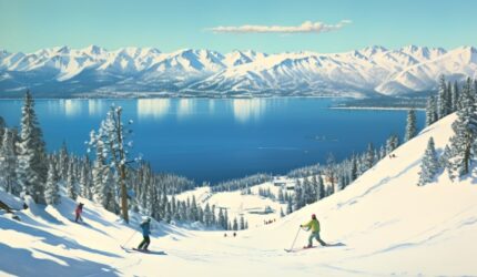 Lake Tahoe in December